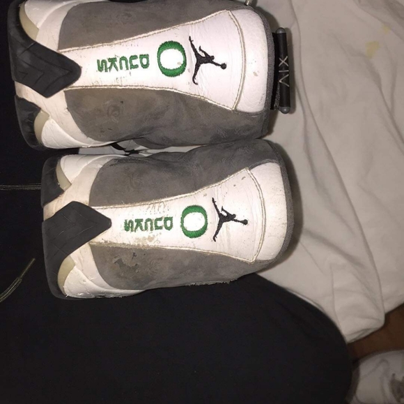 Jordan 14s Oregon ducks PE - Picture 3 of 4